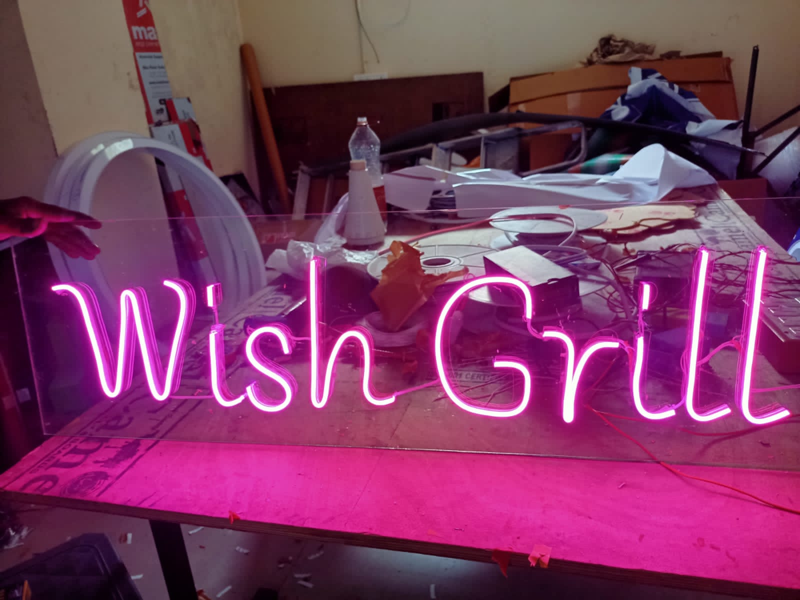 Neon Letters project