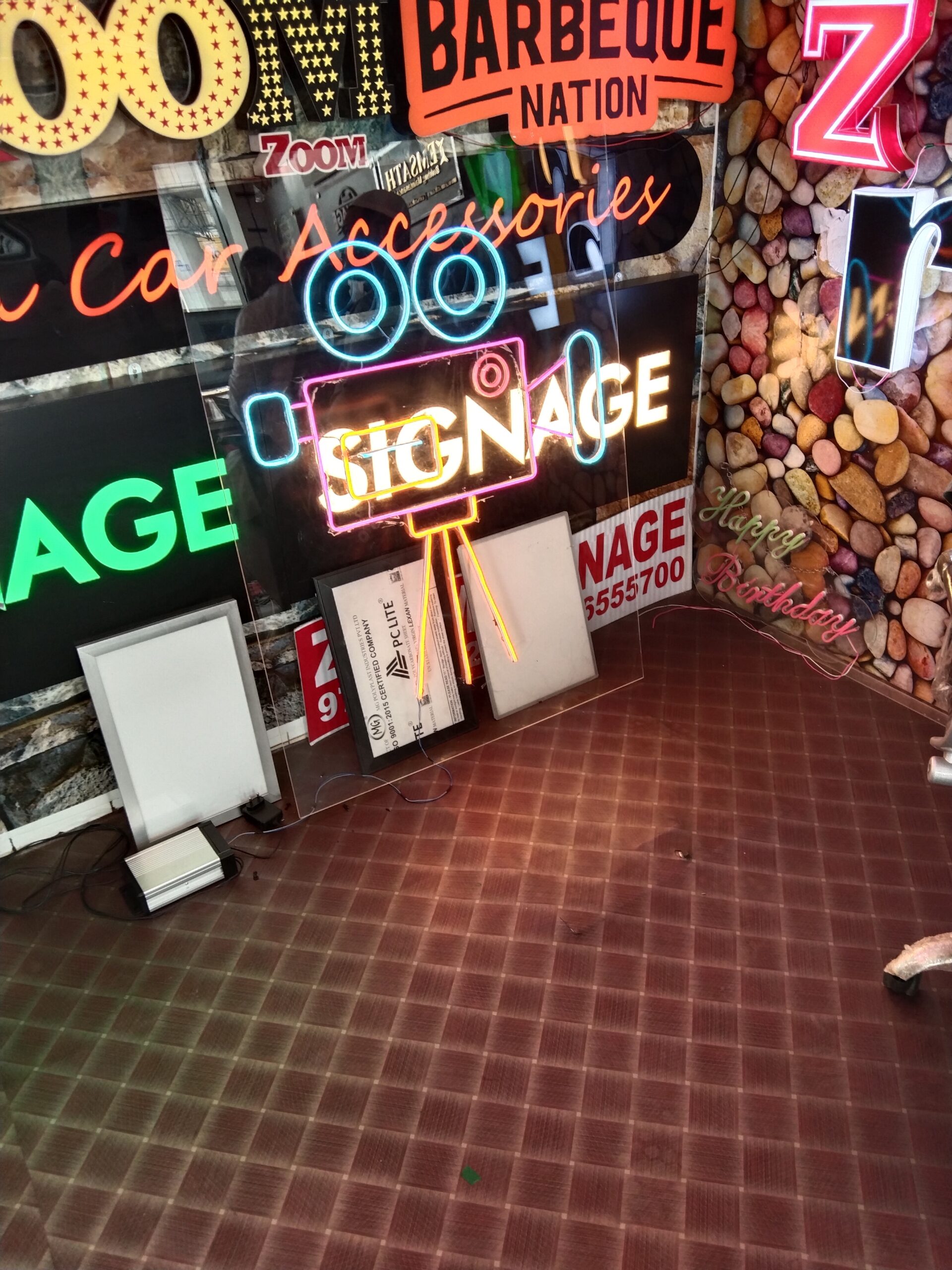 Neon Letters project