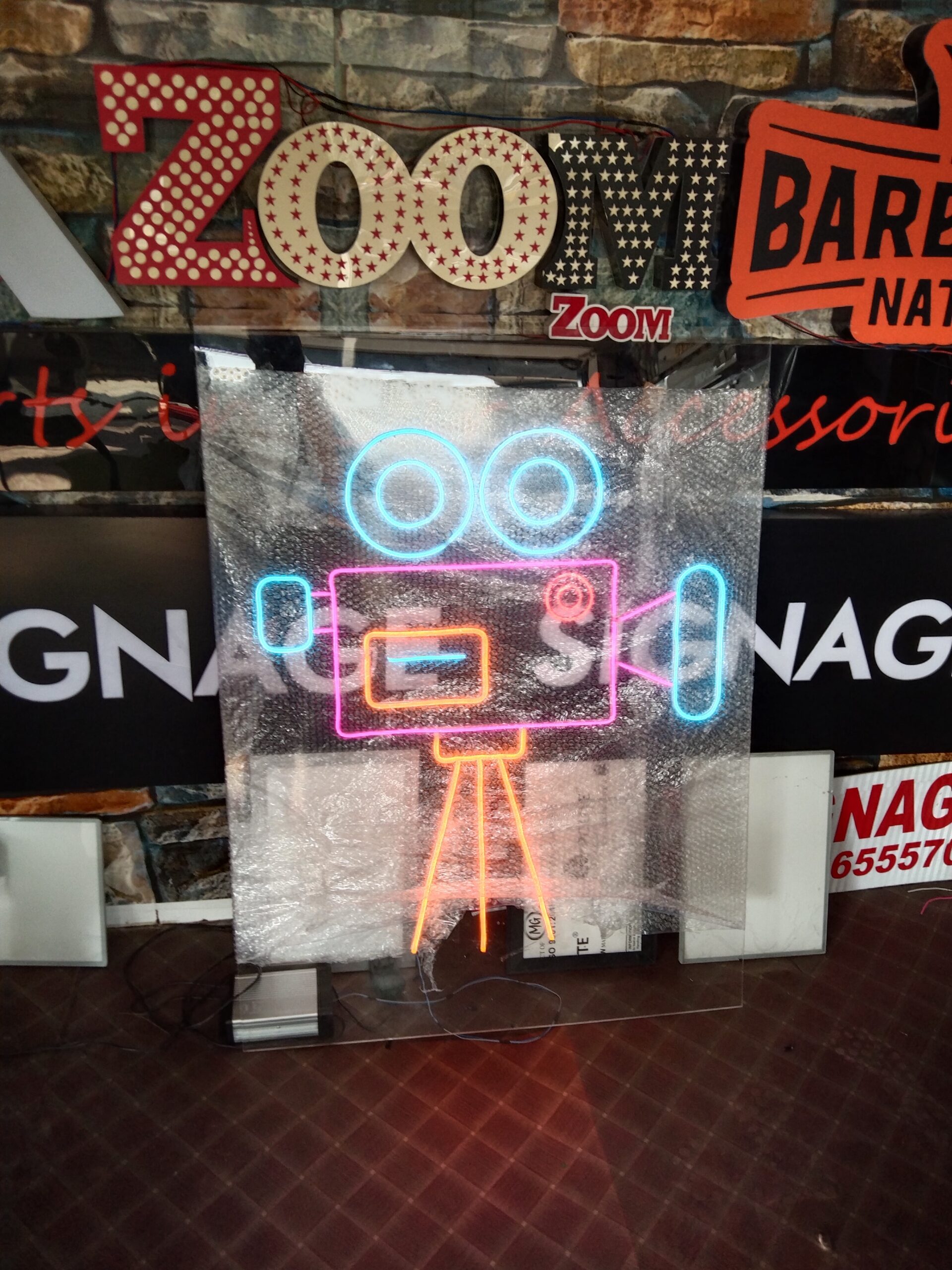 Neon Letters project