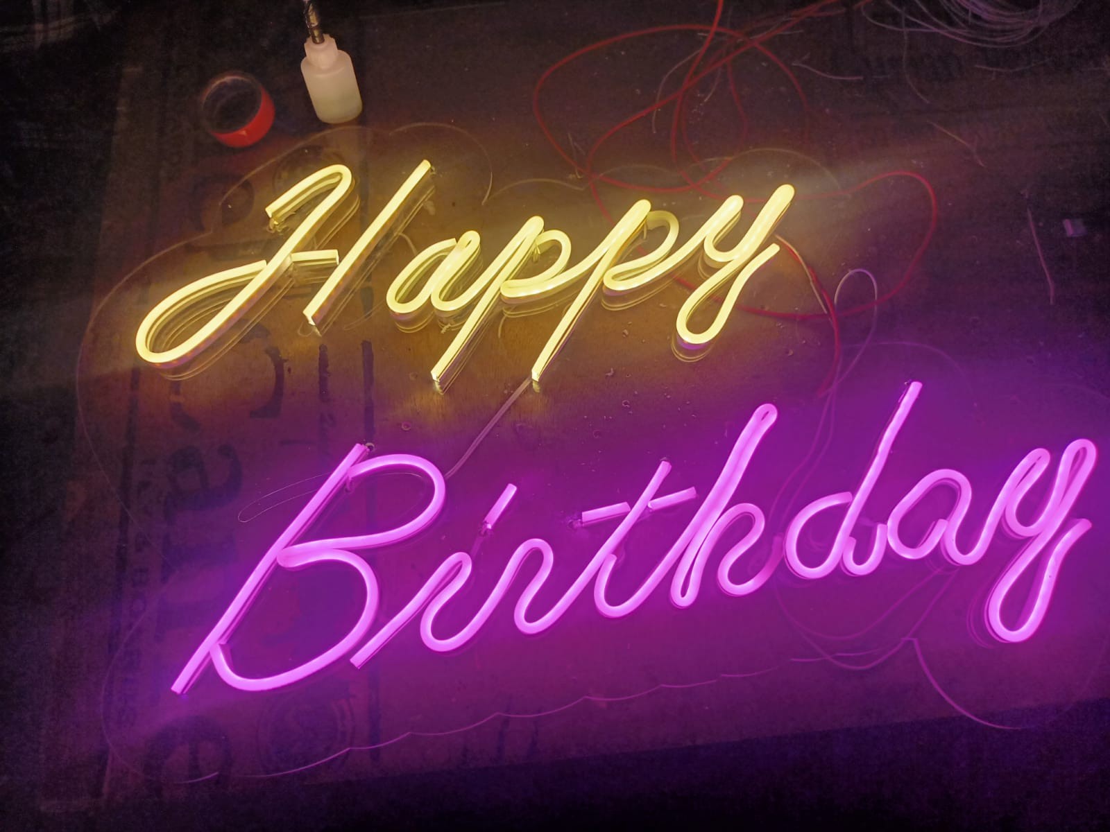 Neon Letters project