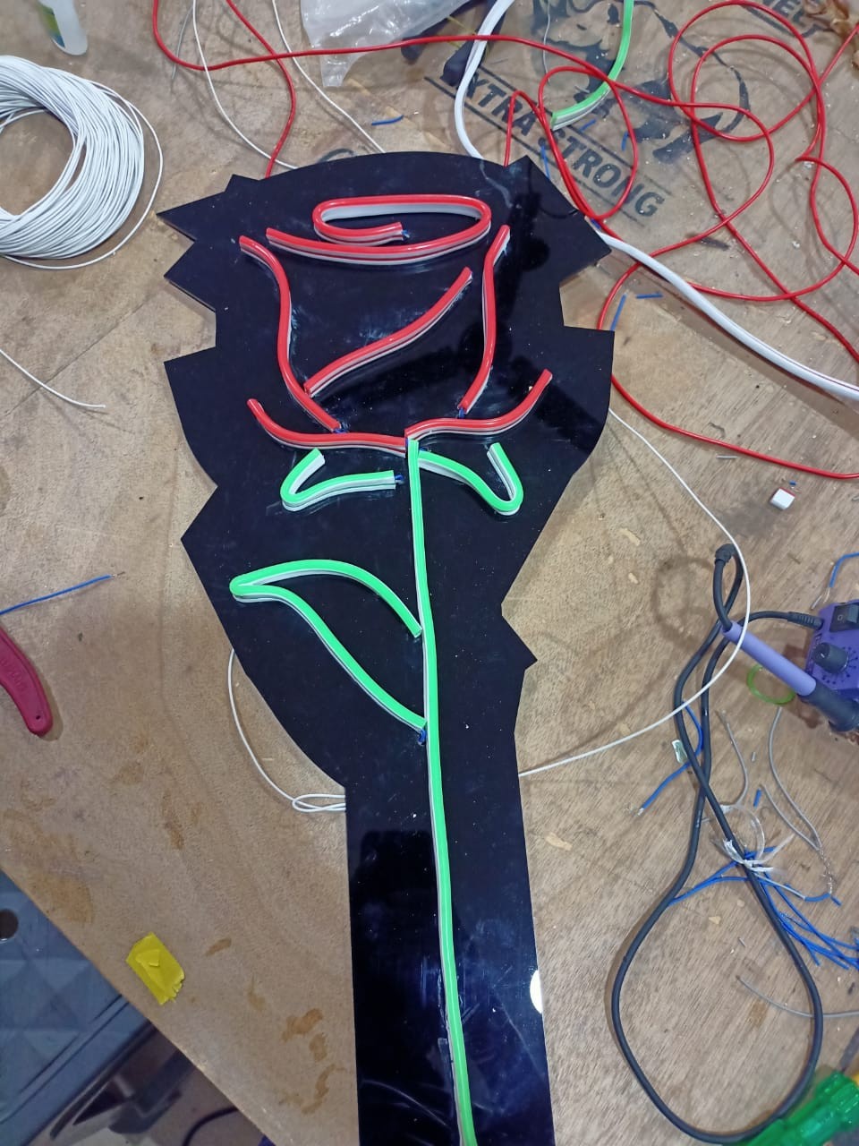 Neon Letters project