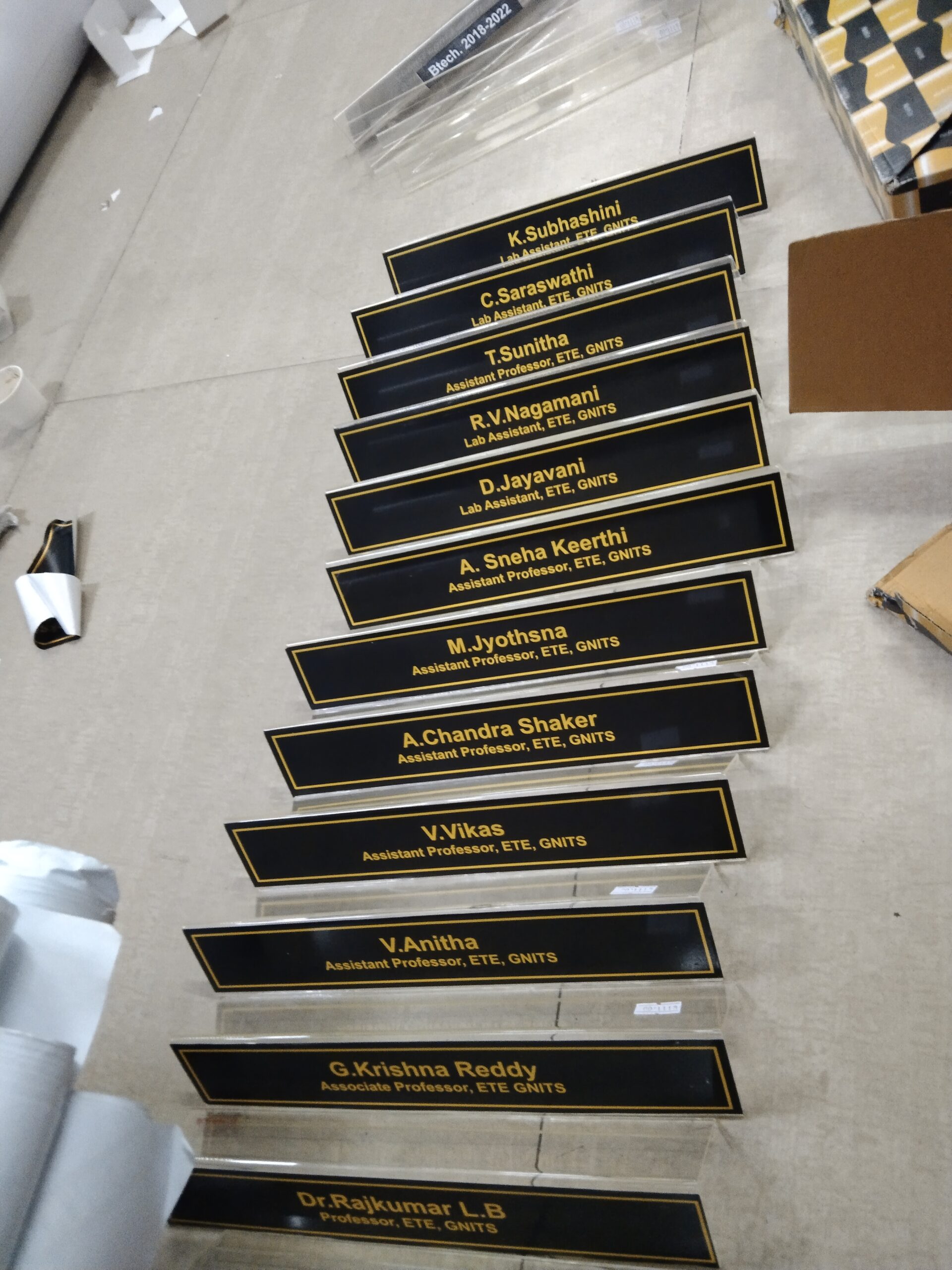 Signages project